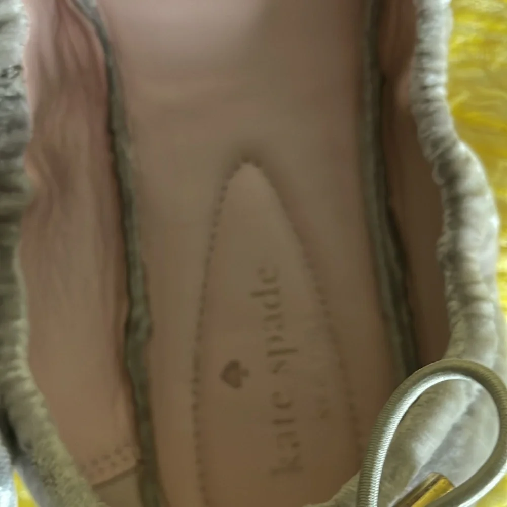 KATE SPADE ballerina flat tan size 6 - Picture 4 of 6